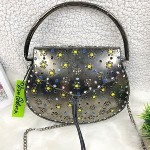 Sam Edelman Georgia Iron Hardcase Crossbody